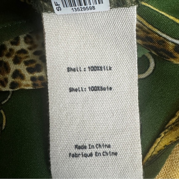 L'AGENCE Nina silk blouse XS - Picture 10 of 10